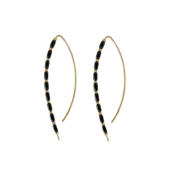 złoty komplet kolczyki + naszyjnik z łańcuszkiem próby złota 585