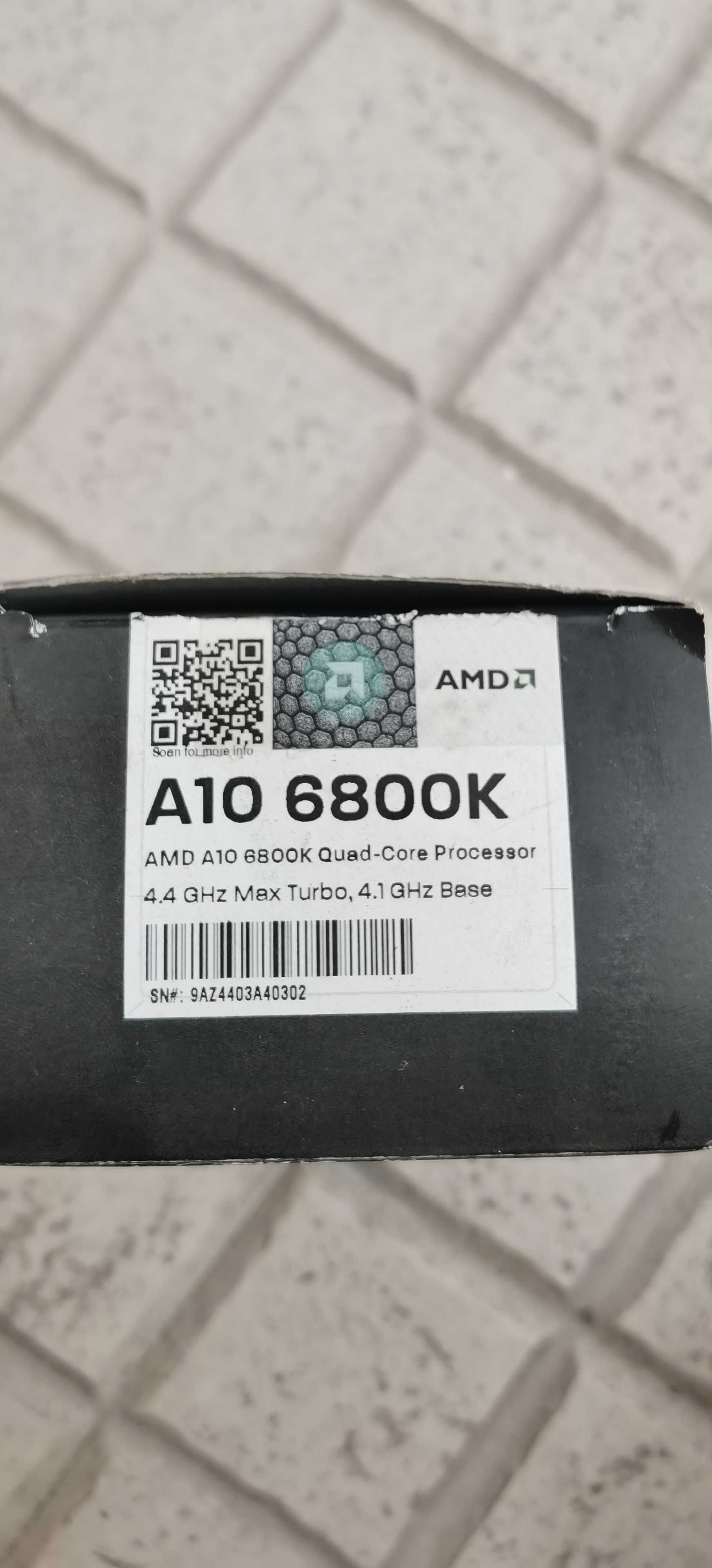 Computador PC AMD A10 6800k 8gb de RAM. Não funciona. Peças, reparação