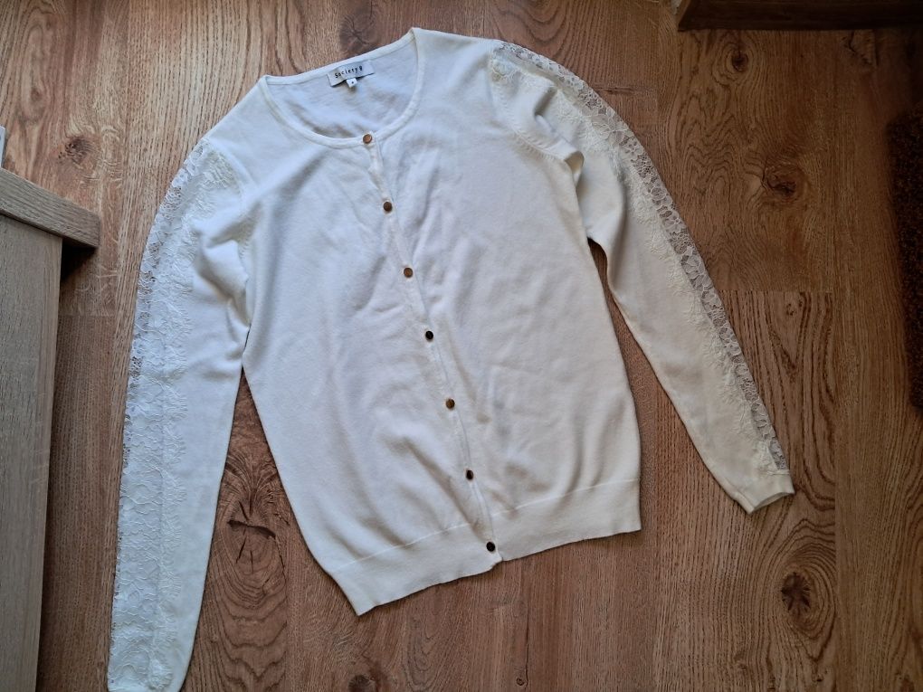 Cienki Sweter/ kardigan r.S damski