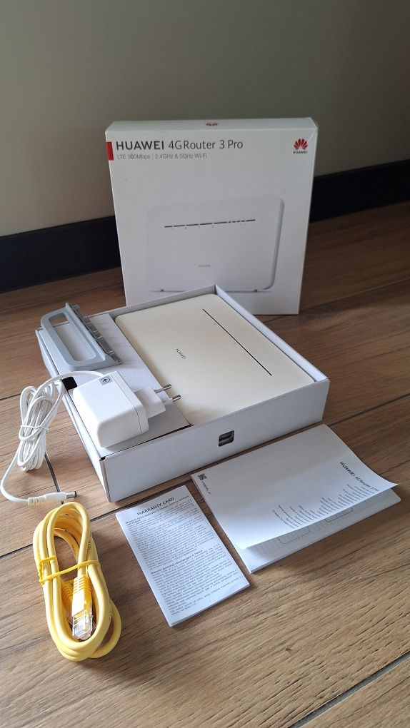Huawei 4G Router 3 Pro  LTE 300Mbps | 2.4 GHz & 5GHz [ na kartę SIM ]