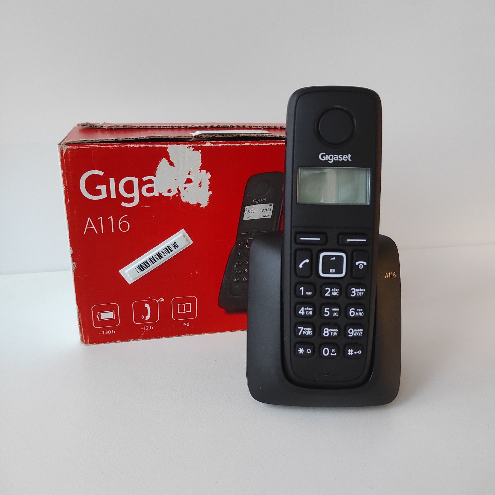 Радіо телефон Dect Gigaset A 116 black