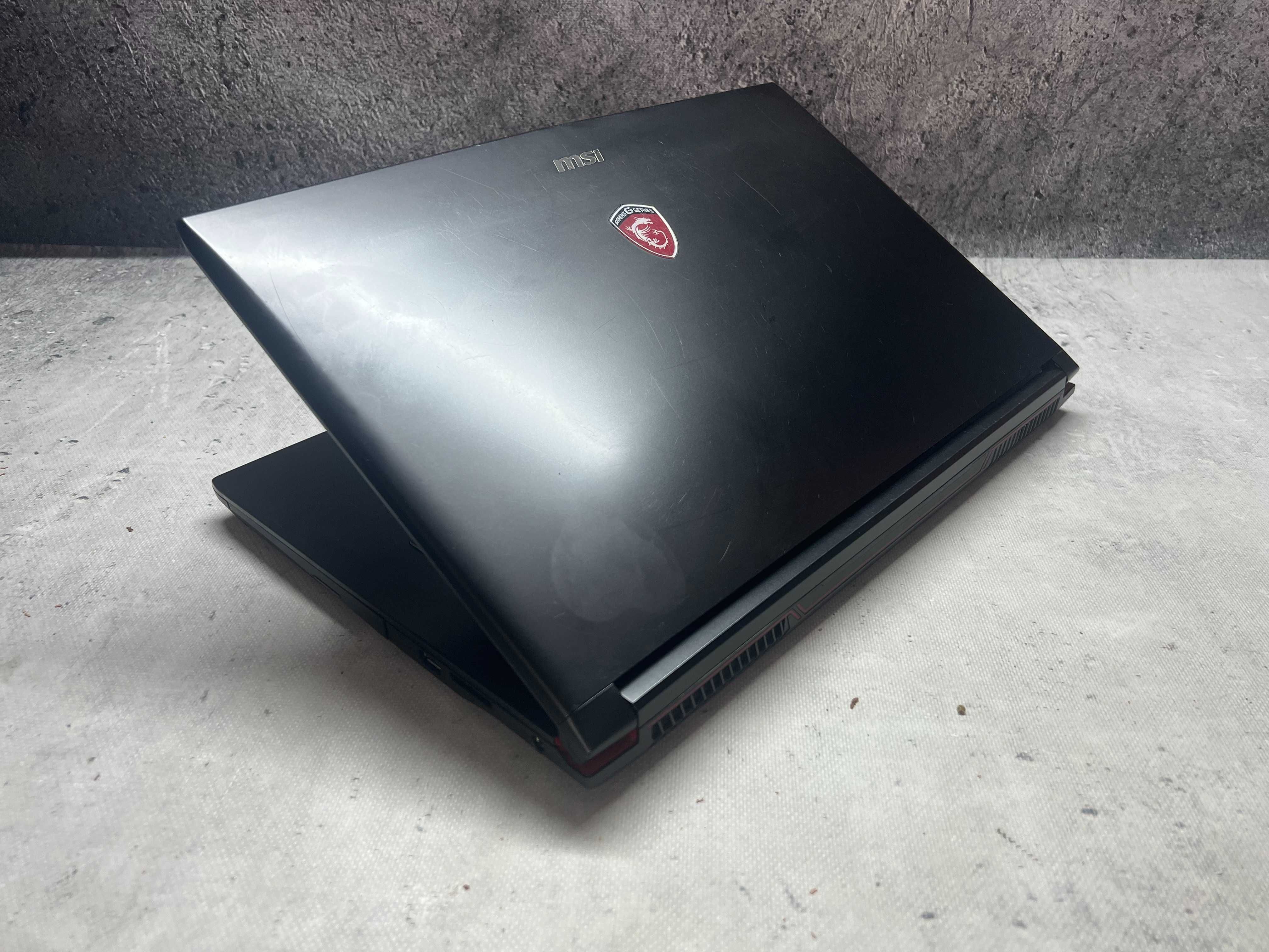 MSI GP72 / i7 7700HQ / 16GB DDR4 / 512SSD / GTX 1050 / 17.3 FHD / W10