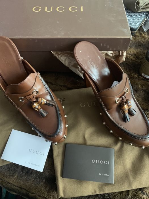 Gucci оригинал сабо 38й размер