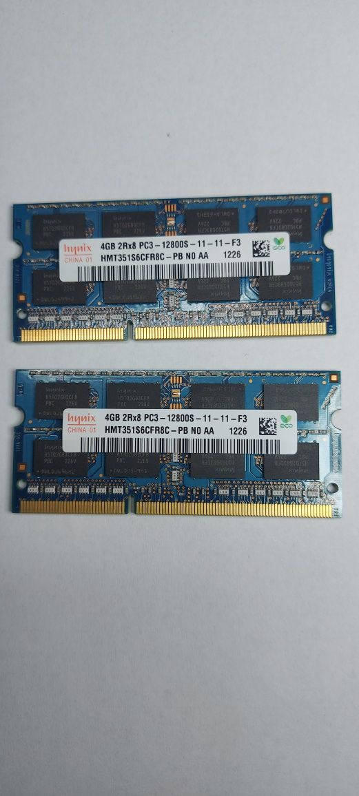 Модуль пам'яті для ноутбука SoDIMM DDR 3 4 GB 1600 MHz Hynix б/в