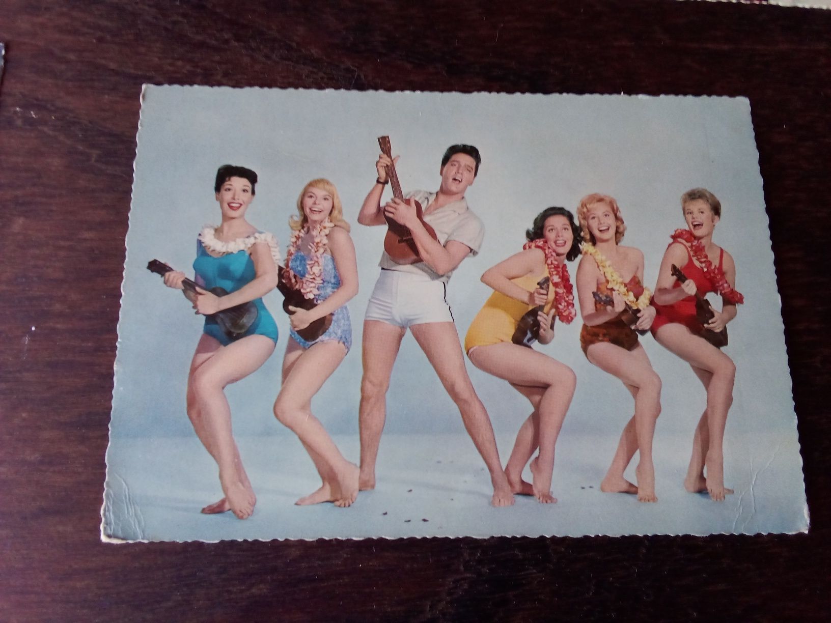 Postais antigos de Elvis Presley