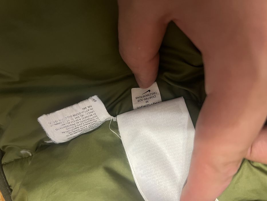 Зимння куртка пуховик Nike