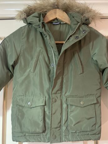 Продам класную куртку парку для мальчика Lupilu 98/104