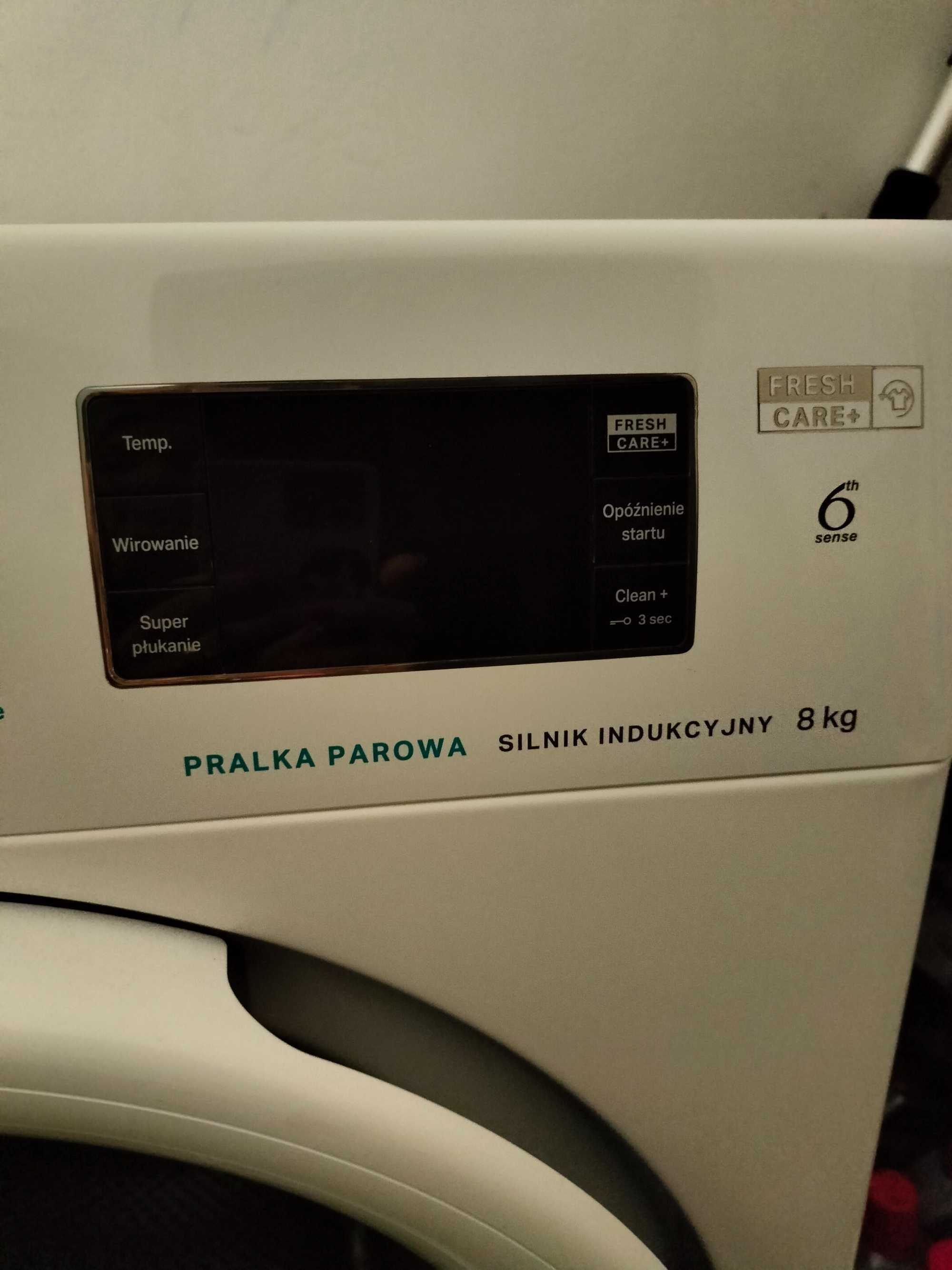 Okazja!!! Jak NOWA pralka parowa WHIRLPOOL 8 kg, 2 m-ce gwarancji