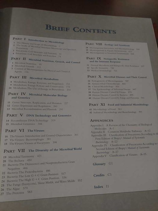 Livro “Microbiology” como novo (Inclui CD), de Prescott Harley Klein