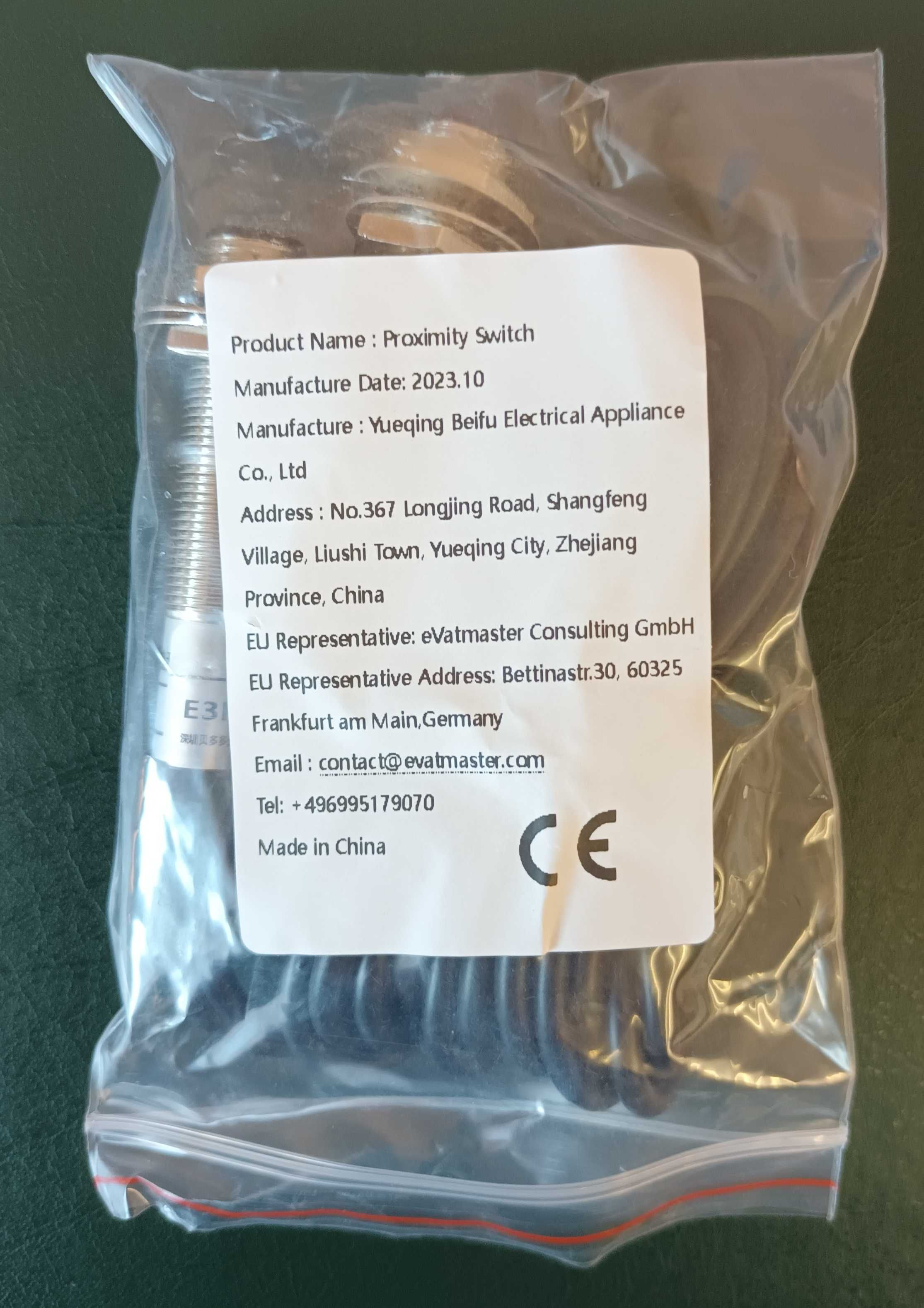 Laser - czujnik/przełącznik fotoelektryczny