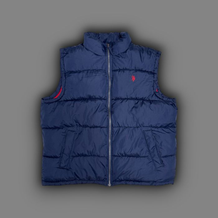 Чоловіча синя жилетка U.S. Polo Assn ОРИГІНАЛ