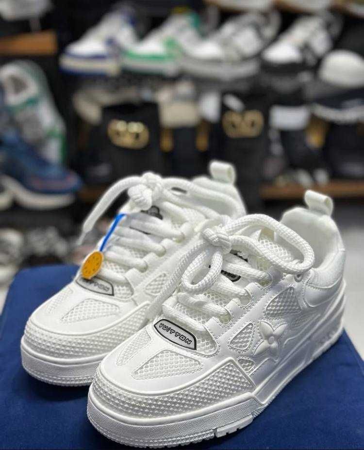 (БЕЗ ПЕРЕДОПЛАТИ)Louis Vuitton Skate луї віттон скейт білі