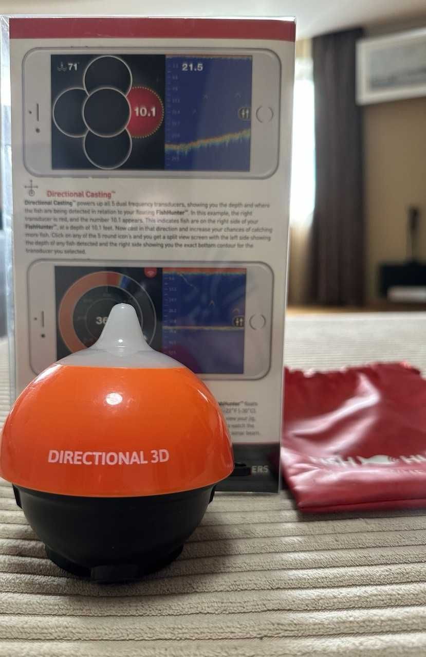 Ехолот Lowrance FishHunter directional 3d