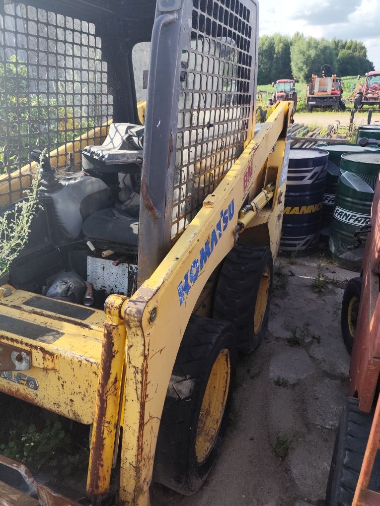 Mini ładowarka bobcat komatsu