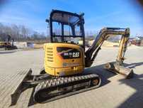 Koparka CAT  302.7 DCR  caterpillar 2019r 3szt łyżek 2230mh  99.500zł
