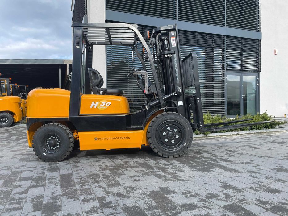 Wózek widłowy Gunter Grossmann 3T Triplex. Nowy.