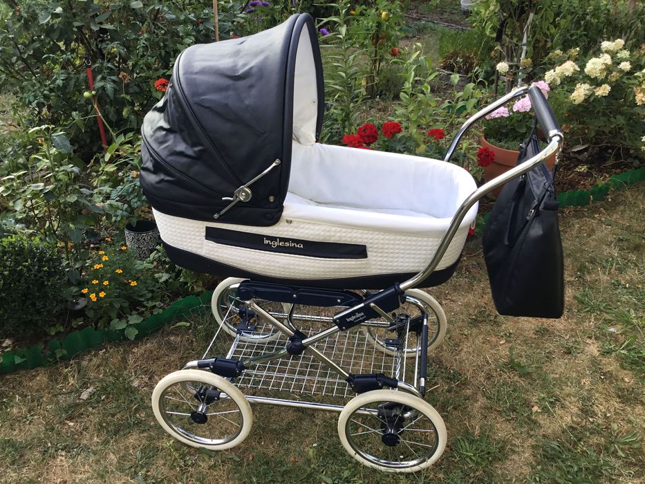 Inglesina Vittoria Comfort wózek 2W1  głęboki + spacerówka retro