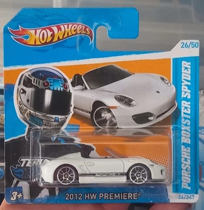 Porsche boxster spyder hot wheels