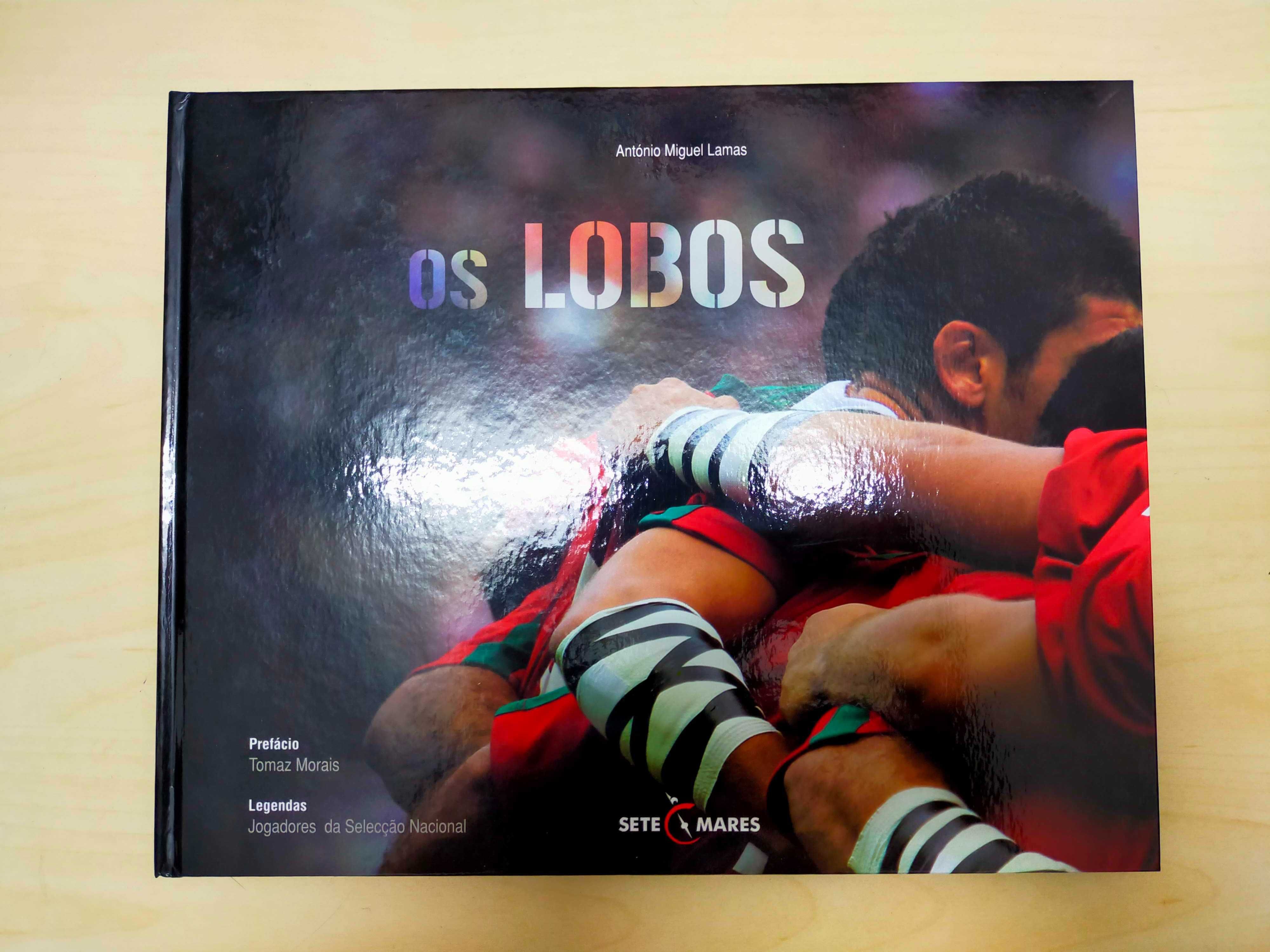 Livro Os Lobos Seleção de Rugby Portuguesa