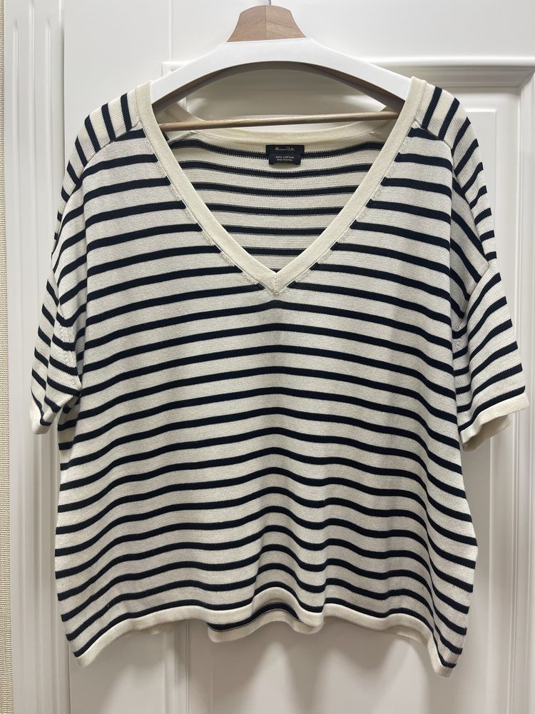 Трикотажна футболка Massimo Dutti