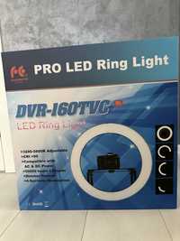 Кільцева лампа falcon DVR-160TVC Pro LED ring light