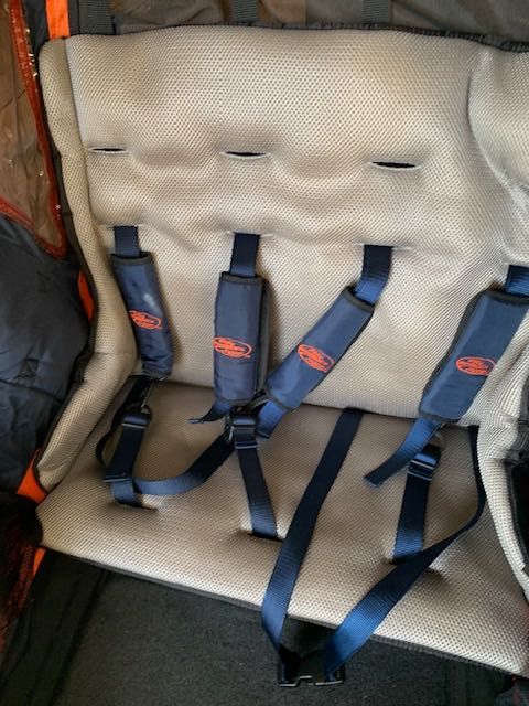 Przyczepka rowerowa Baby Jogger Quick Fold tailwind trailer NIEKOMPLET