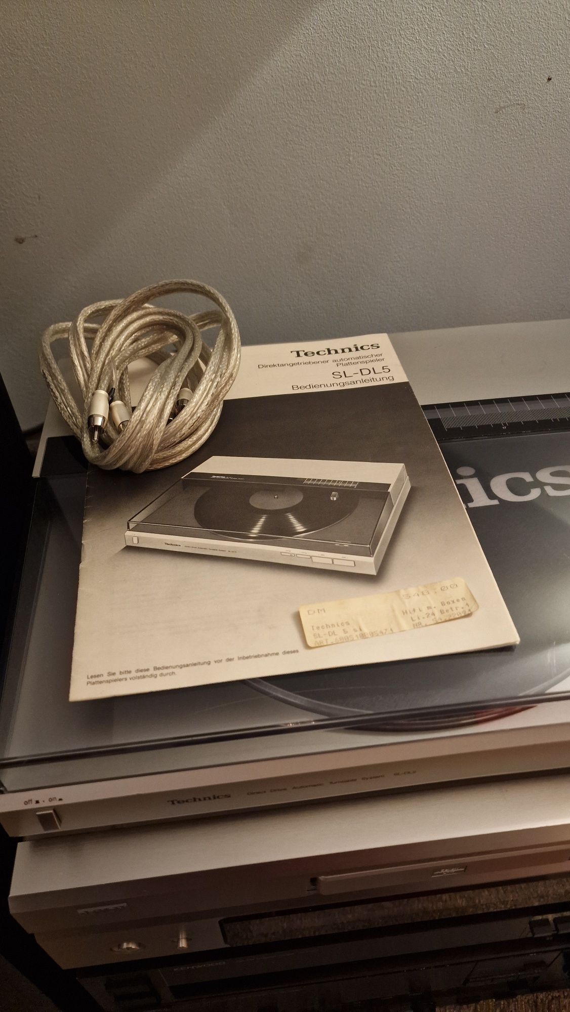 Technics gramofon SL DL 5 lineralny