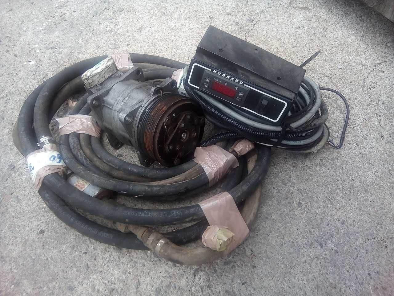 Холодильна установка, рефрижератор Hubbard 390 24v+380v