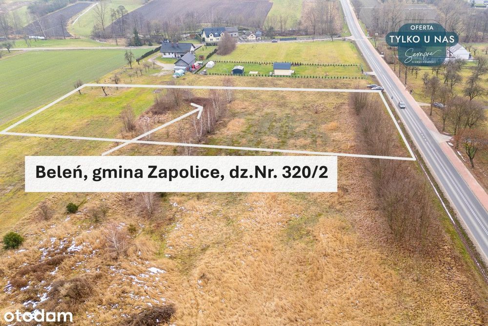 Działka 4000 mkw z warunkami na dwa domy