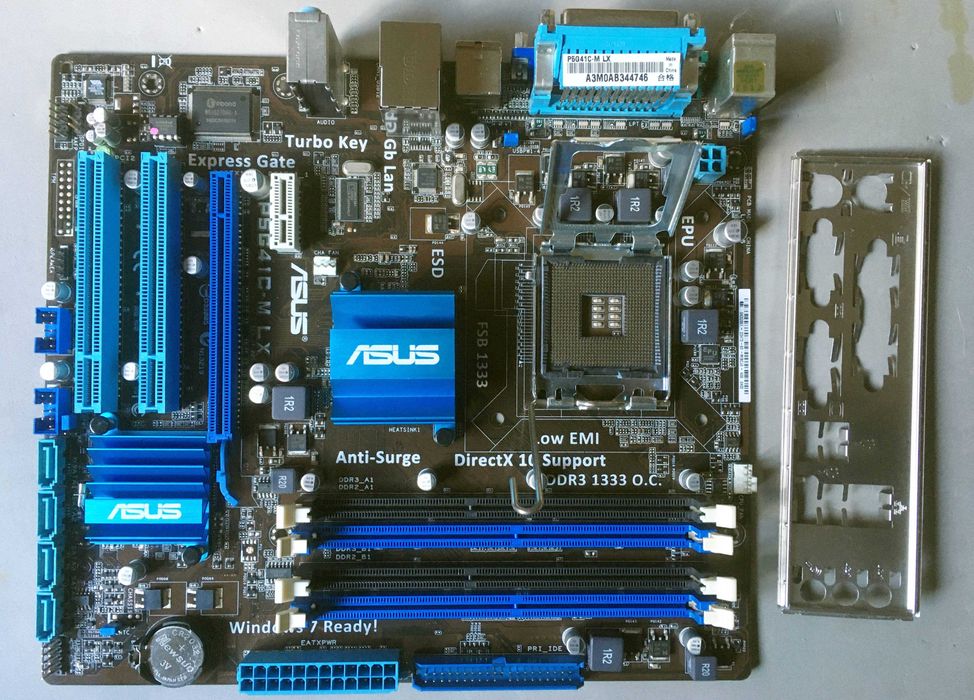 Motherboard ASUS P5G41C-M LX (LGA775 DDR2/3 iG41 SATA IDE PCIe
