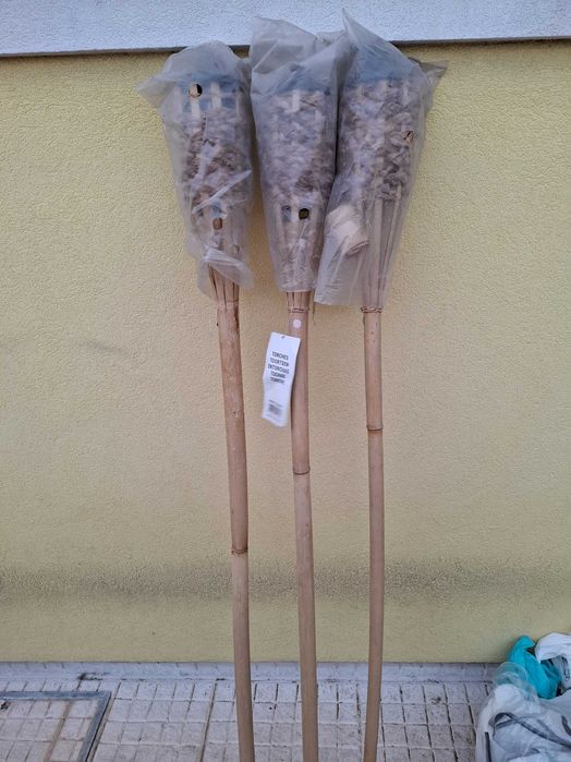Tochas para Jardim em Bambu