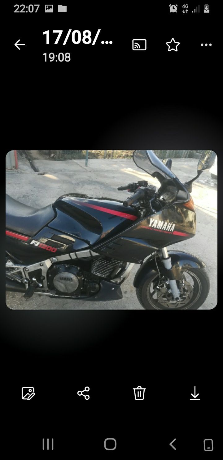 Yamaha fj 1200 classica