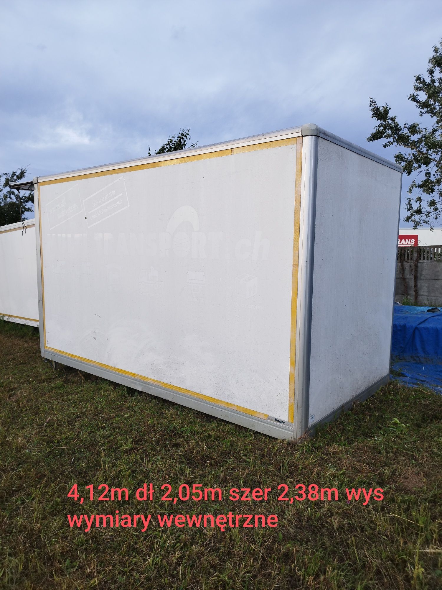 Paka kontener magazynek schowek Iveco