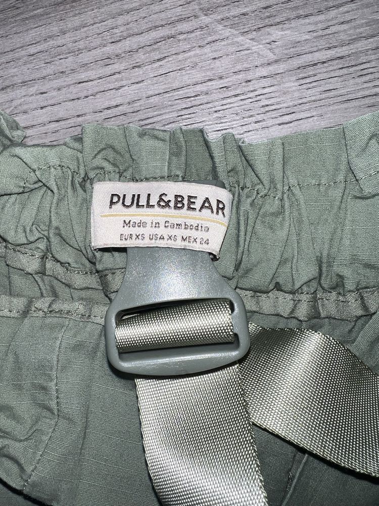 штани зелені pull&bear