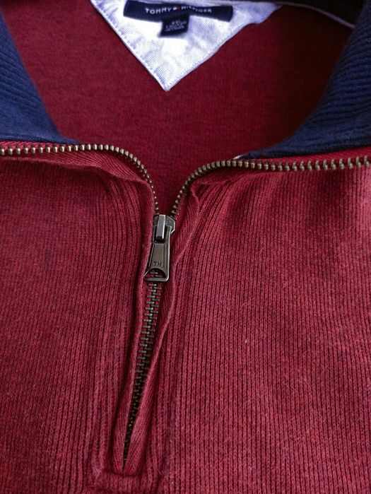 TOMMY HILFIGER  oryginalny sweter, bluza ze stójką 5XL, 6XL, 2XL