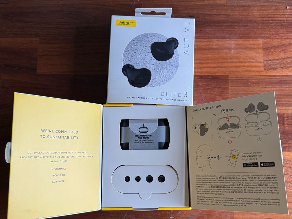 słuchawki Jabra Elite 3 Active ANC nowe