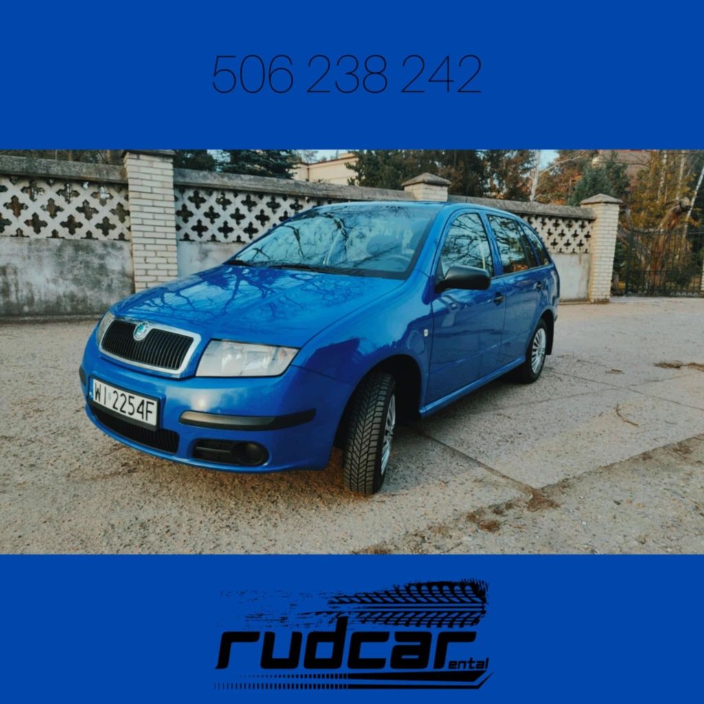 Wynajem auta / Skoda Fabia 1.4 MPI / Podstawienie
