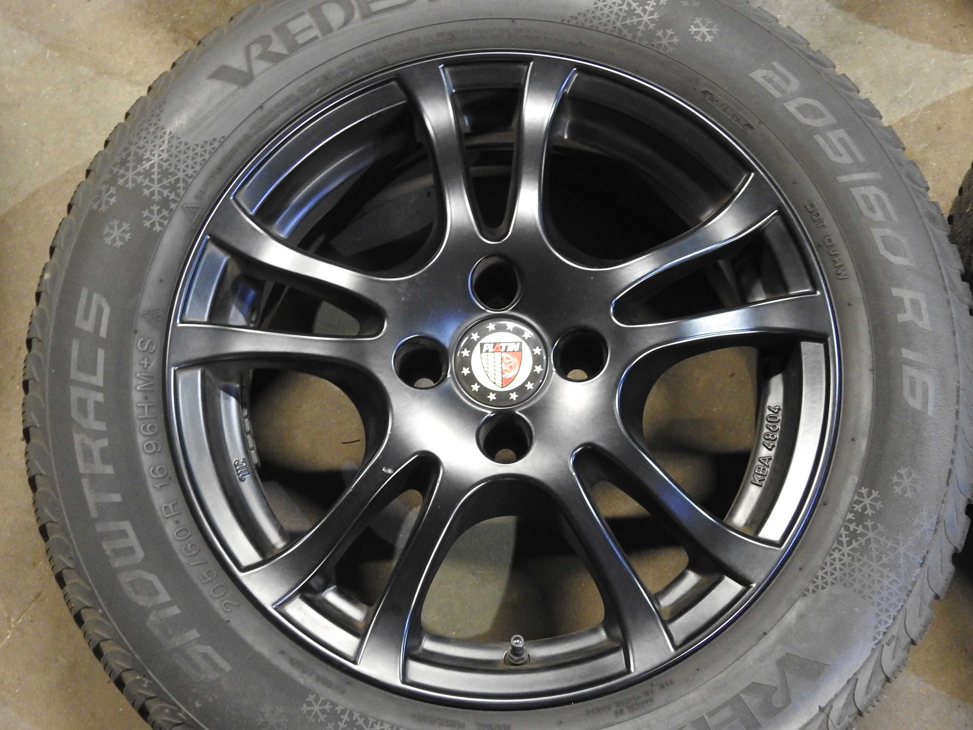 4x Alufelgi 16'' 4x108 6,5J ET20 Peugeot Citroen Super stan