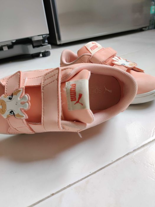 Ténis criança da marca Puma Smash muito pouco usados