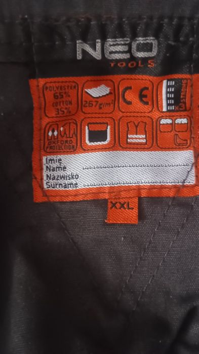 Spodnie męskie robocze