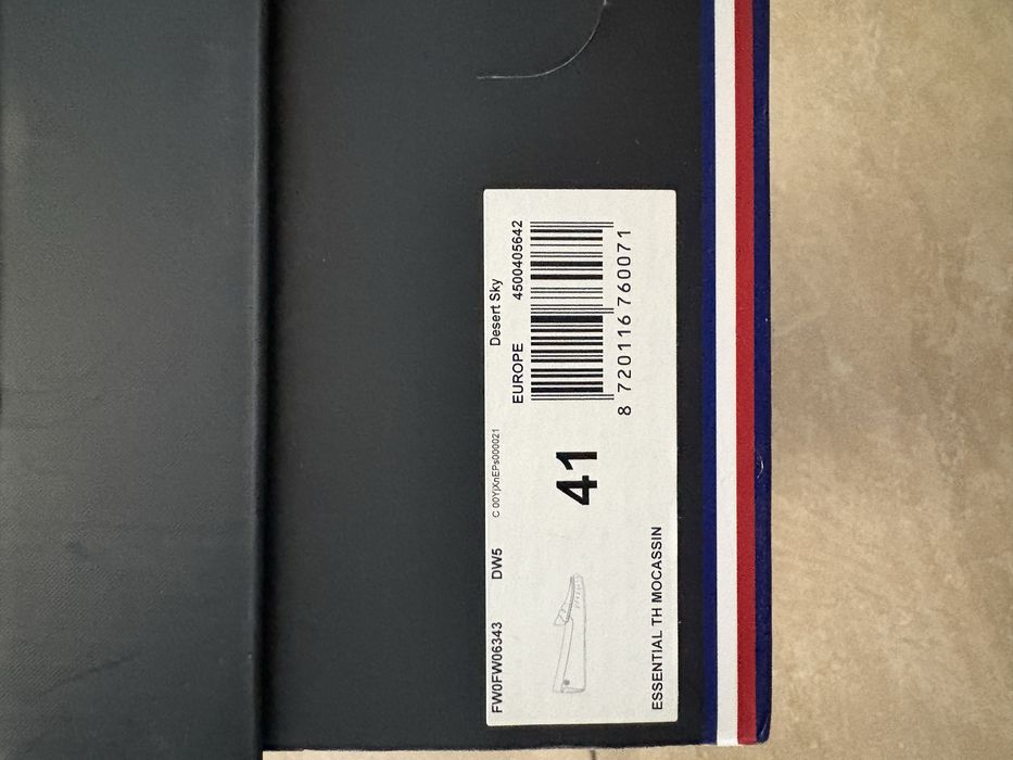 Mokasyny damskie granatowe Tommy Hilfiger essential