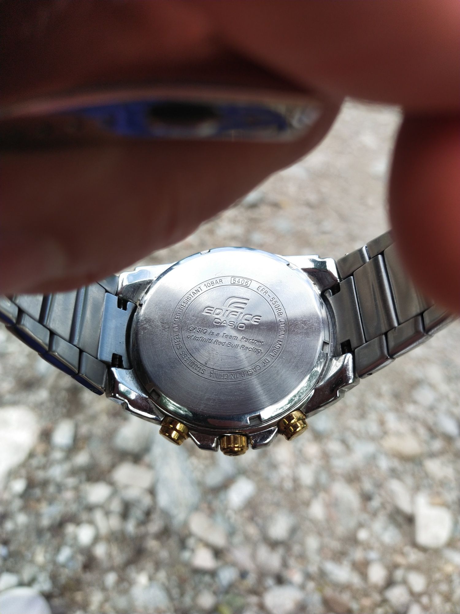 Casio edifice Red Bull Infiniti edition