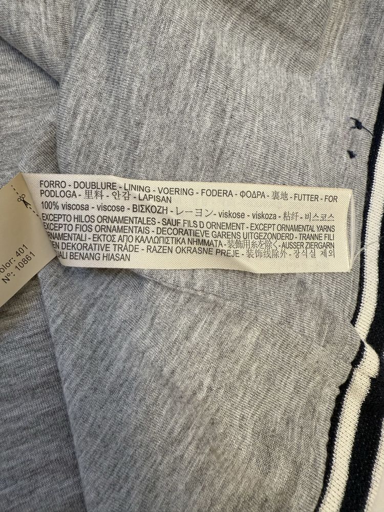 Bolerko narzutka marynarka w paski dla dziewczynki massimo dutti 146 1