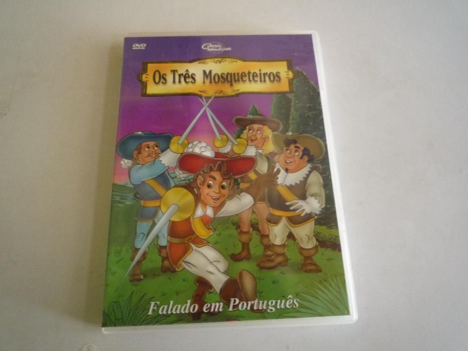 Dvd Os Tres Mosqueteiros novo