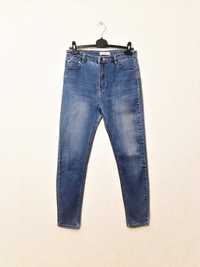 Брендові джинси жіночі світло-сині скінні Pull & Bear