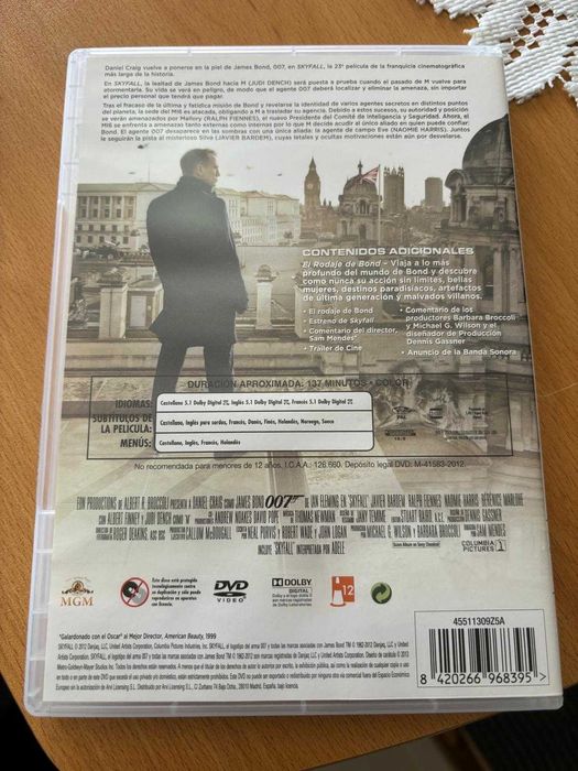 DVD 007 Skyfall - Castelhano