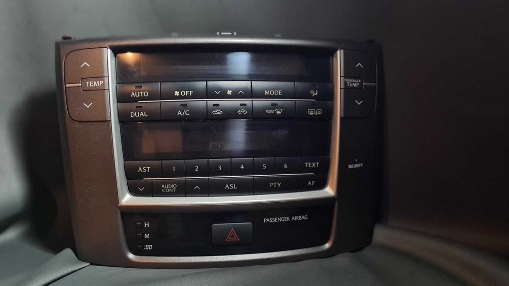 Panel klimatyzacji Lexus IS II generacji