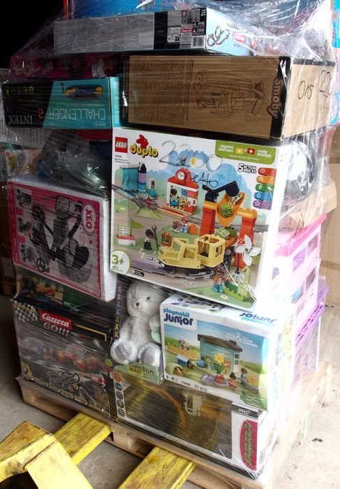 Zabawki paleta mix lego playgro smoby palymobil  abc amazon