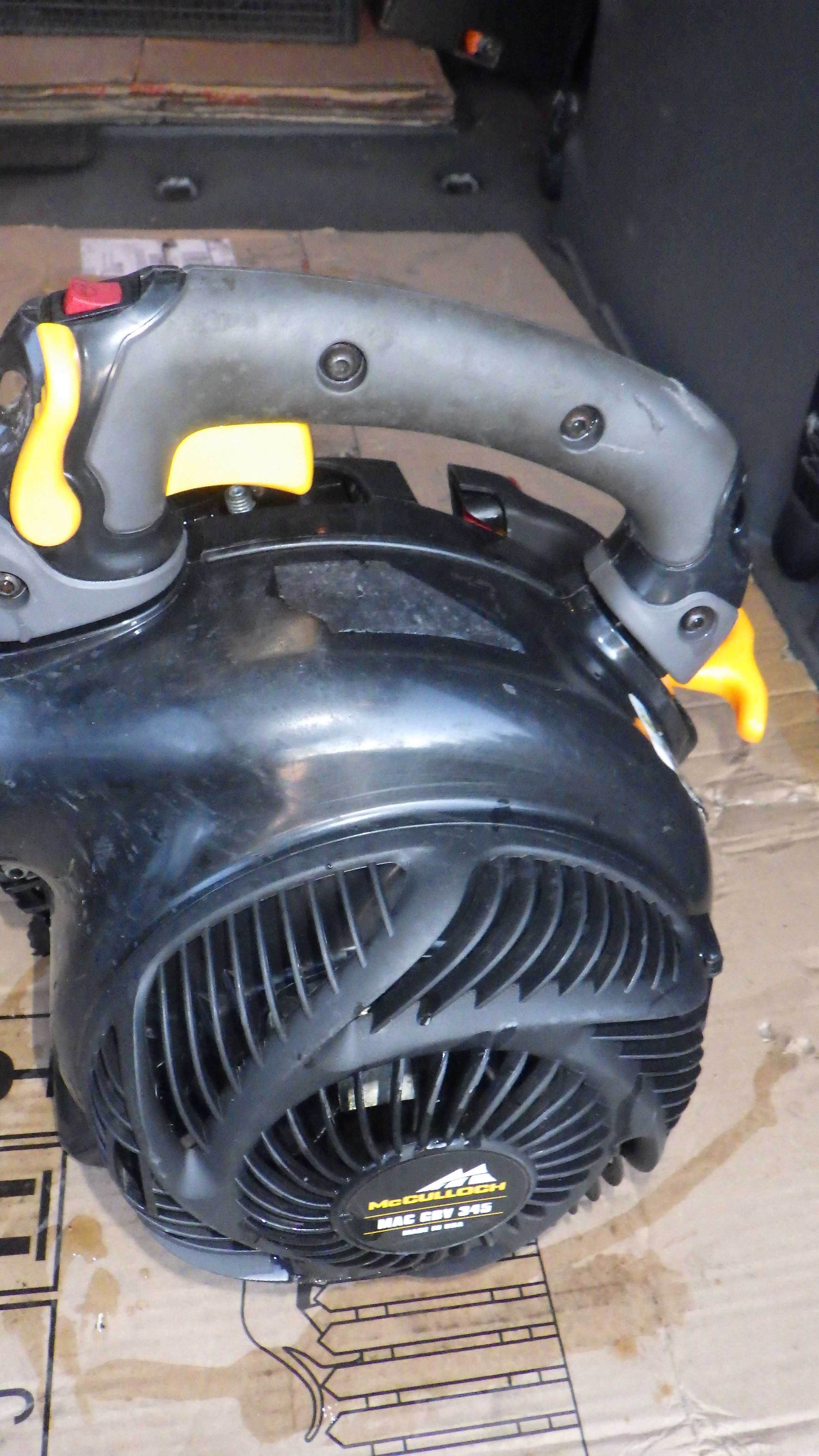 Husqvarna Dmuchawa Spalinowa McCulloch MAC GBV 345 Husqvarna  Nowa