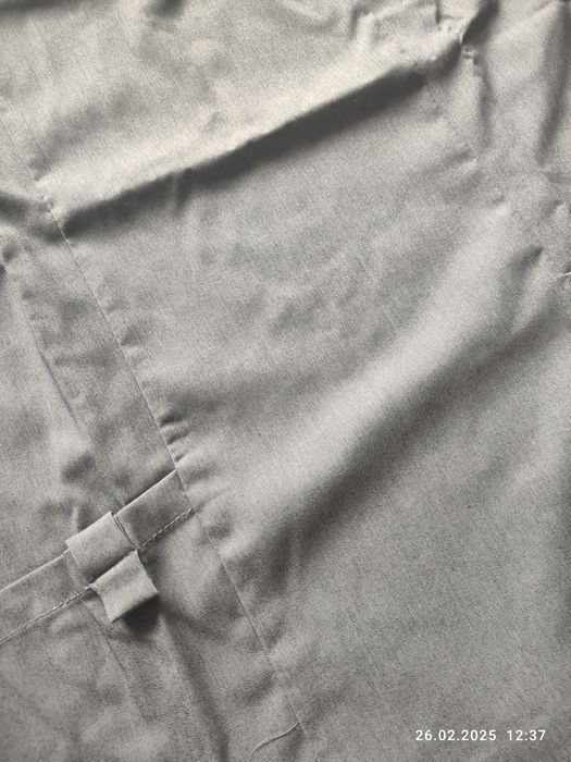 Nowy szary mundurek medyczny rozmiar S